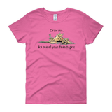 French Girl Hound Women's short sleeve t-shirt - The Bloodhound Shop