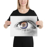 Eye of the Hound Canvas by Margarita - The Bloodhound Shop