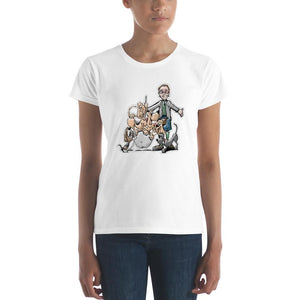 Tim's Wrecking Ball Crew w/ Tim Women's short sleeve t-shirt - The Bloodhound Shop
