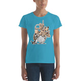 Tim's Wrecking Ball Crew w/ Freddie Women's short sleeve t-shirt - The Bloodhound Shop