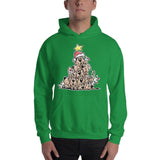 Christmas Tree Hound Hooded Sweatshirt - The Bloodhound Shop