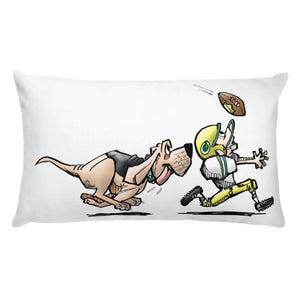 Football Hound Packers Basic Pillow - The Bloodhound Shop