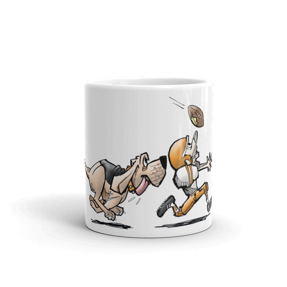 Football Hound Browns Mug - The Bloodhound Shop