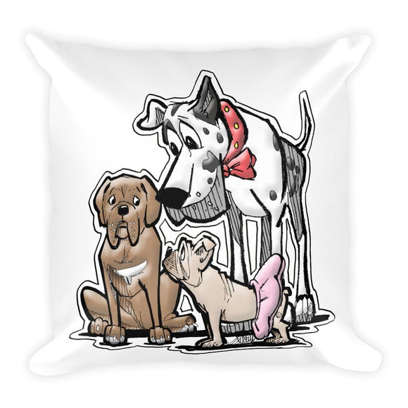 Judge Collection Square Pillow - The Bloodhound Shop