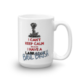 Tim's Keep Calm Basil Mug - The Bloodhound Shop