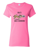 How to Walk a Hound Women's short sleeve t-shirt - The Bloodhound Shop