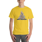 Merry Christmas Tree Hounds Short-Sleeve T-Shirt - The Bloodhound Shop