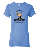 Property of a Hound Women's short sleeve t-shirt - The Bloodhound Shop