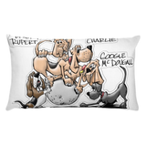 Tim's Wrecking Ball Crew 5 With Names Basic Pillow - The Bloodhound Shop