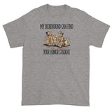 Honor Student hound Short sleeve t-shirt - The Bloodhound Shop