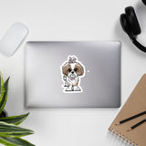 Shih Tzu- FBC Bubble-free stickers - The Bloodhound Shop