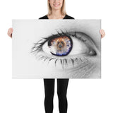 Eye of the Hound Canvas by Margarita - The Bloodhound Shop