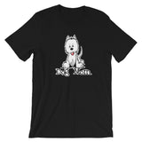 Westie- Dog Mom FBC Short-Sleeve Unisex T-Shirt - The Bloodhound Shop