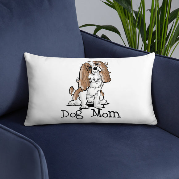 Cavalier- Dog Mom FBC Basic Pillow - The Bloodhound Shop
