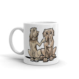 Hound and Bordeaux Mug - The Bloodhound Shop