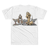 Blood is Thicker Lineup All-Over Printed T-Shirt - The Bloodhound Shop