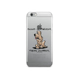 Blood is Thicker than Slobber iPhone 5/5s/Se, 6/6s, 6/6s Plus Case - The Bloodhound Shop