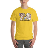 Girl and Her Hound Custom Short-Sleeve T-Shirt - The Bloodhound Shop