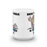 Tim's How to Walk Bosun Mug - The Bloodhound Shop