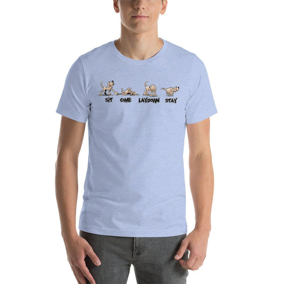 Hound Commands Unisex t-shirt | The Bloodhound Shop