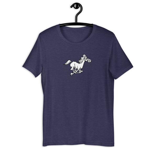 Running Horse FBC Blue Short-Sleeve Unisex T-Shirt