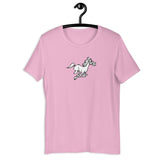 Running Horse FBC Blue Short-Sleeve Unisex T-Shirt