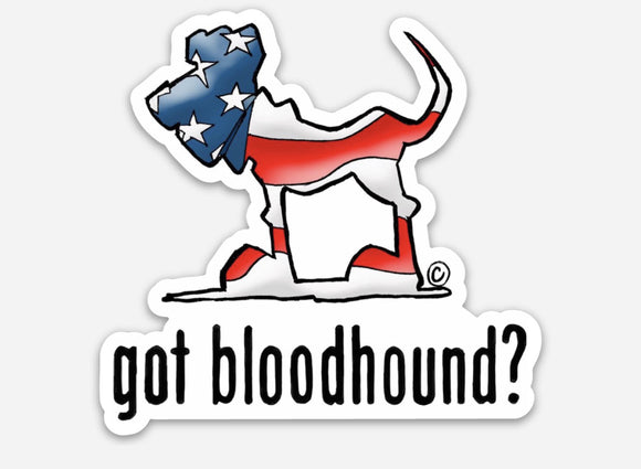 USA Hound 3x3 Inch Magnet - The Bloodhound Shop