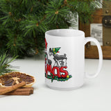 Very Schnauzer Christmas White glossy mug | The Bloodhound Shop