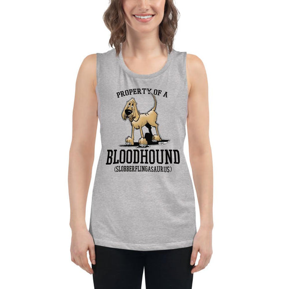 Property of a Bloodhound FBC Ladies’ Muscle Tank